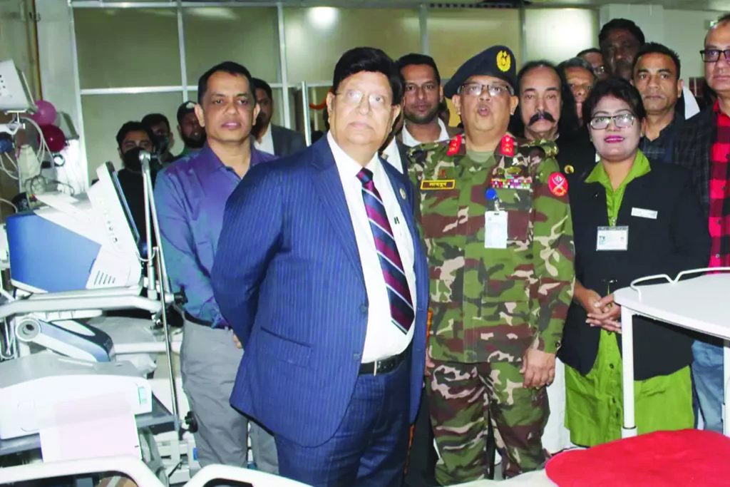 Momen inaugurates two new units of MAG Osmani Medical College Hospital